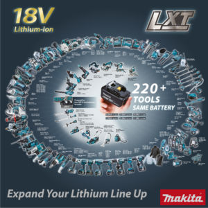 Makita LXT – Lithium-ion Xtreme Technology