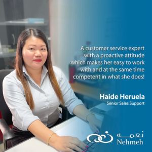 Meet Nehmeh’s Expert: Haide Heruela