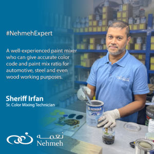 Meet Nehmeh’s Expert: Sherrif Irfan