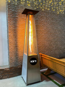 Get warm and cozy with Sofy Patio Heaters